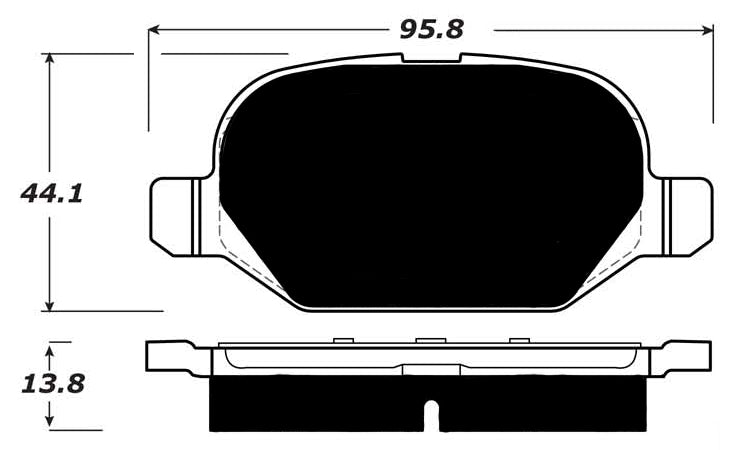 Porterfield Brake Pads for 2013 FIAT 500