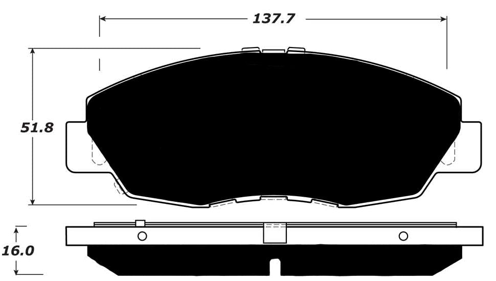 Porterfield Brake Pads for 2013 HONDA CIVIC Coupe LX
