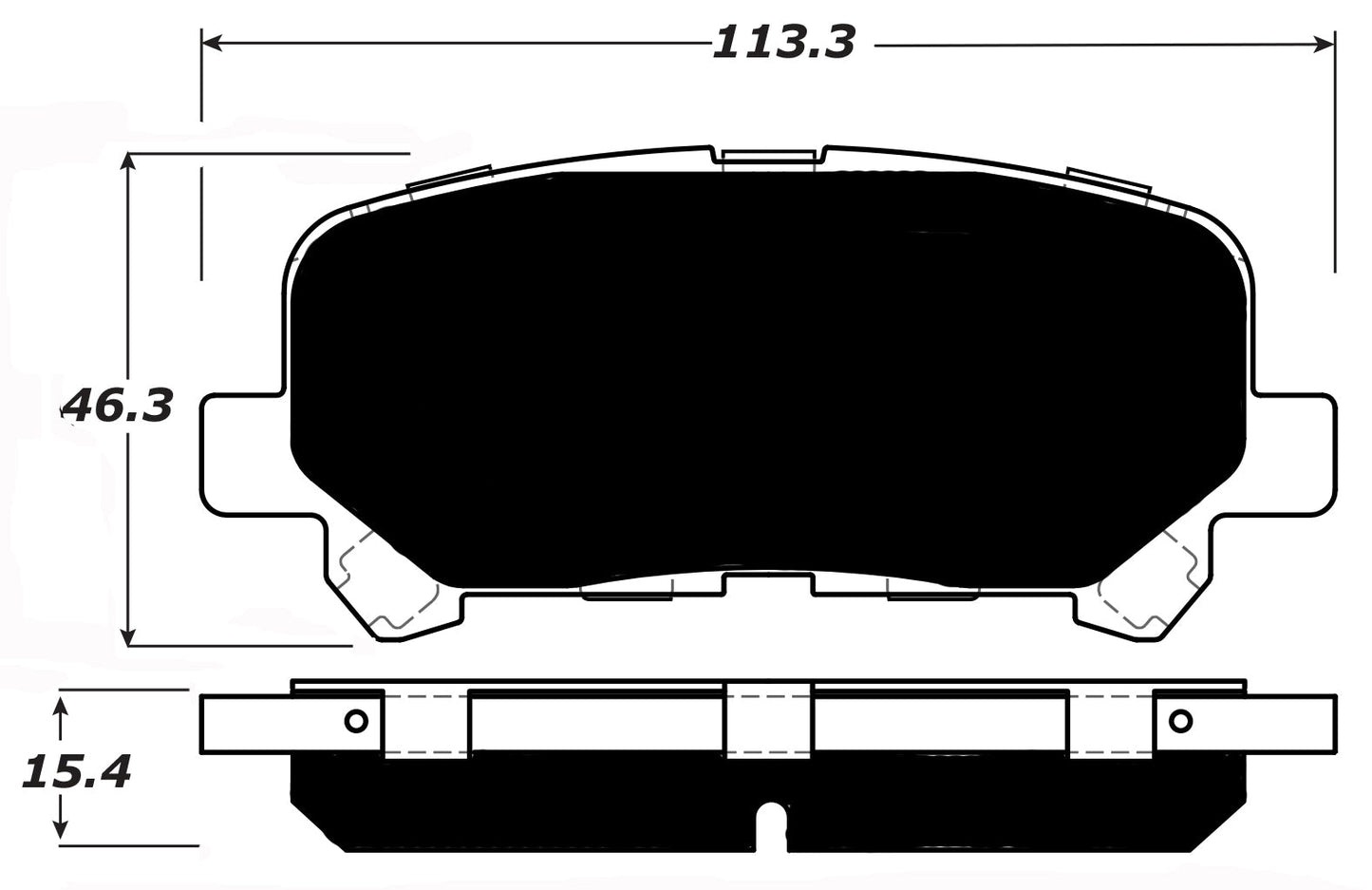 Porterfield Brake Pads for 2013 HONDA PILOT