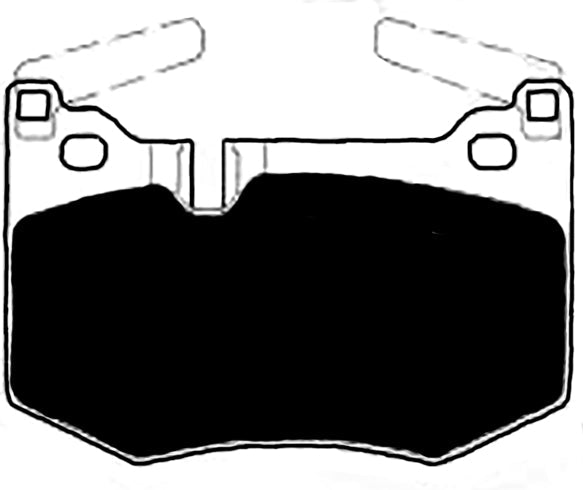 Porterfield Brake Pads for 2016 LEXUS RC-F