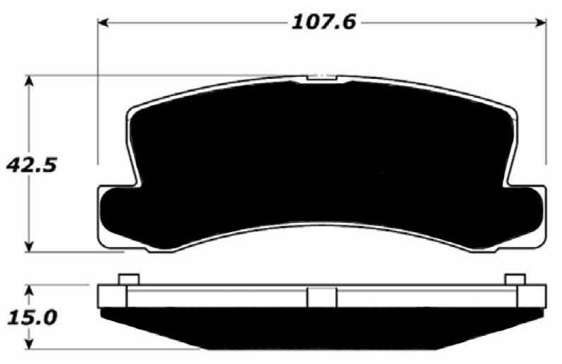 Porterfield Brake Pads for 1993 TOYOTA CELICA All-Trac Turbo