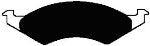 Porterfield Brake Pads for 1989 MERCURY COUGAR w/Rear Drums