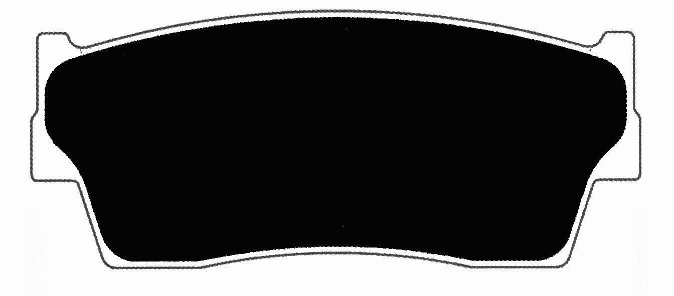 Porterfield Brake Pads for 1998 CHEVROLET TRACKER 2dr