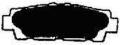 Porterfield Brake Pads for 1991 LEXUS LS 400