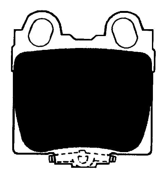 Porterfield Brake Pads for 2000 LEXUS IS 300