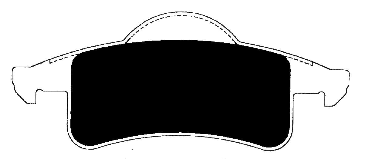 Porterfield Brake Pads for 2000 JEEP GRAND CHEROKEE w/ATE front caliper