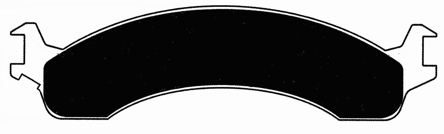 Porterfield Brake Pads for 2000 DODGE RAM 2500 2WD Rear Drum