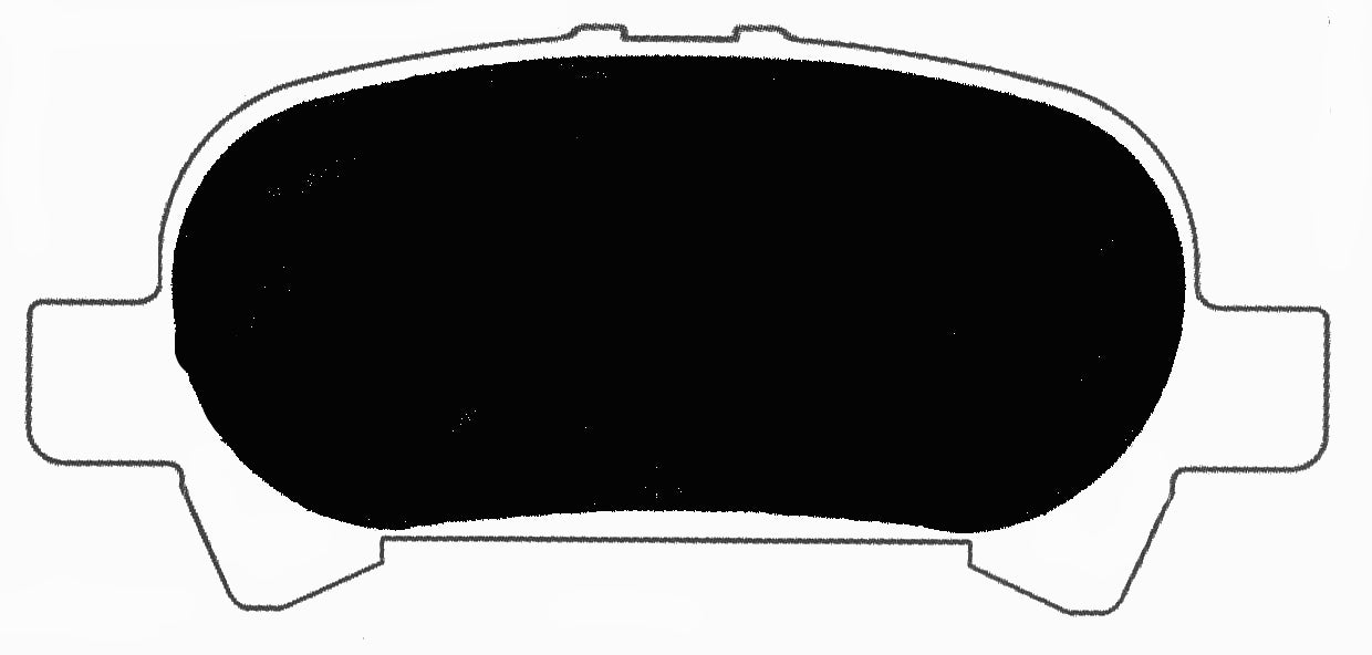 Porterfield Brake Pads for 2005 TOYOTA CAMRY 4 Cyl Made in USA