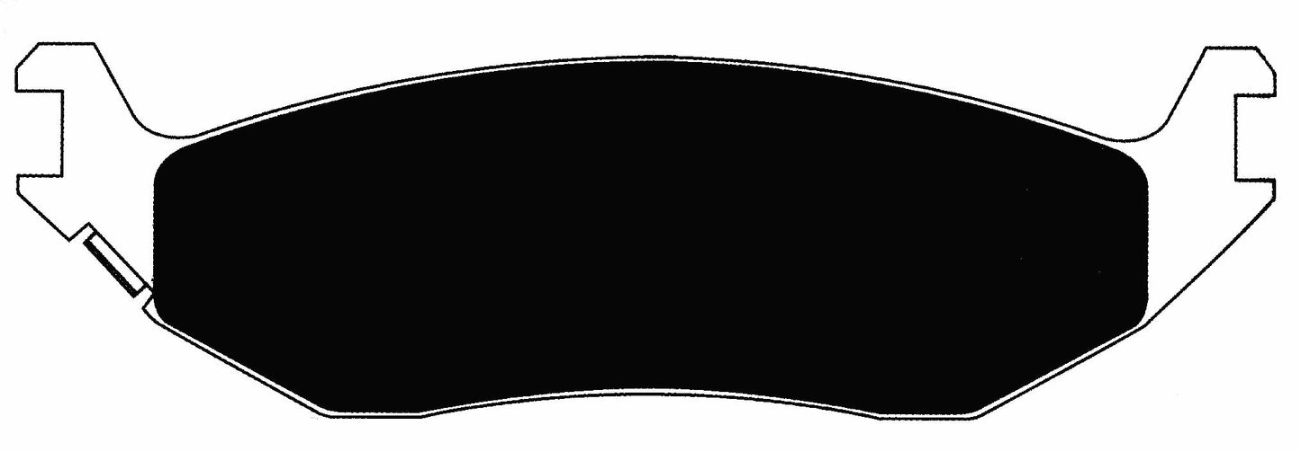 Porterfield Brake Pads for 2012 DODGE RAM 1500 2WD