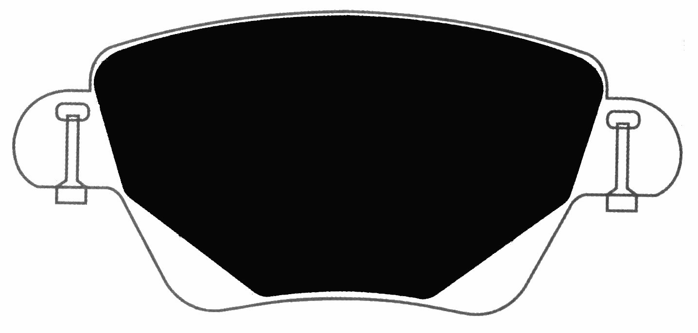 Porterfield Brake Pads for 2002 JAGUAR X Type