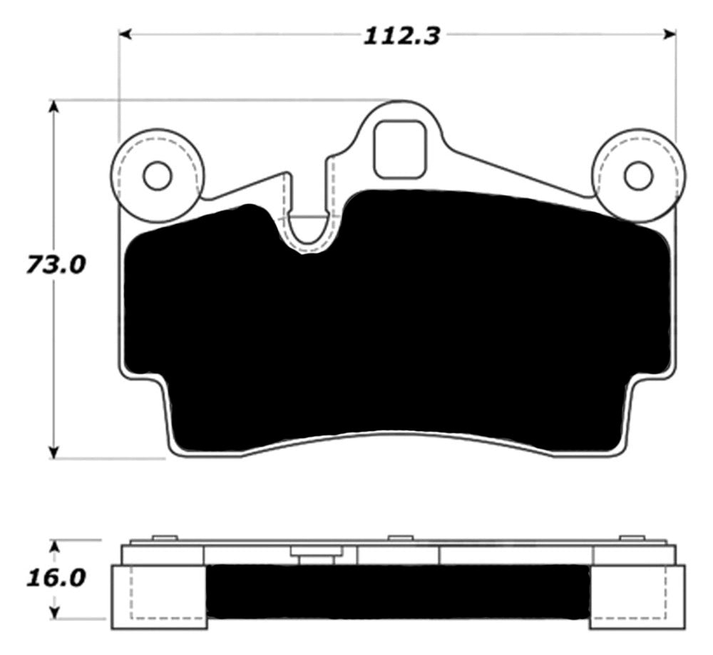 Porterfield Brake Pads for 2011 AUDI Q7