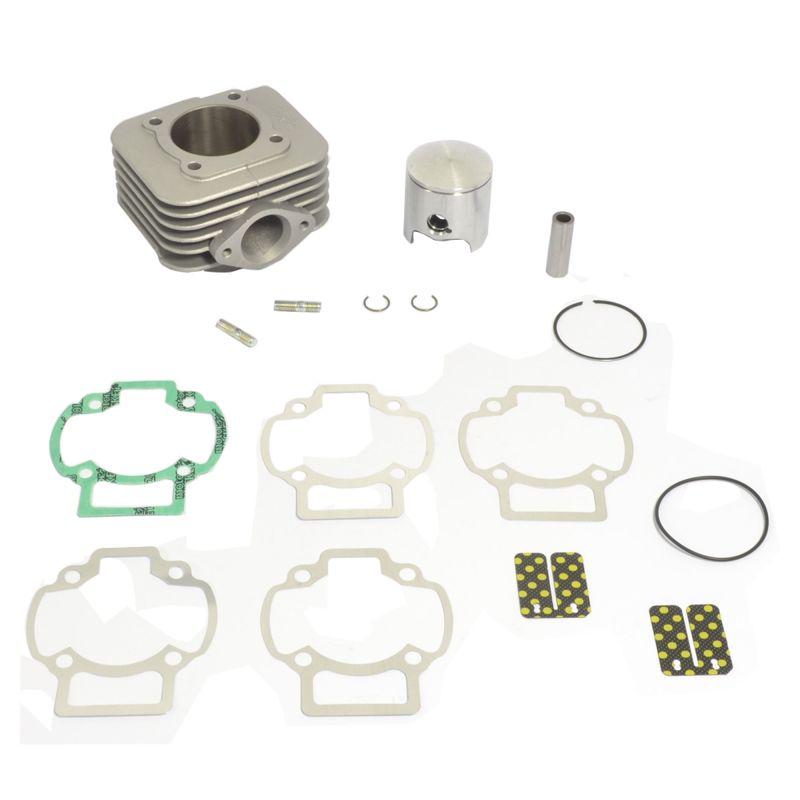 Athena 03-05 Derbi 02 Bullet 47.6mm Bore 12mm Pin Domed Piston Big Bore Cyl Kit (For Athena Kits) 069200