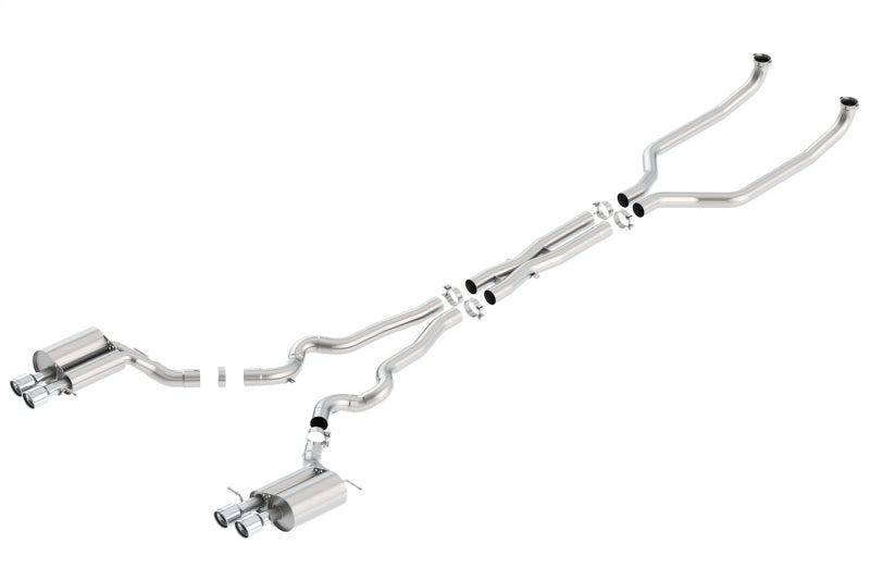 Borla S-Type Cat-Back 13-15 BMW M5 4.4L V8 Automatic RWD 4Dr Dual Split Rear Exit Exhaust System 140511