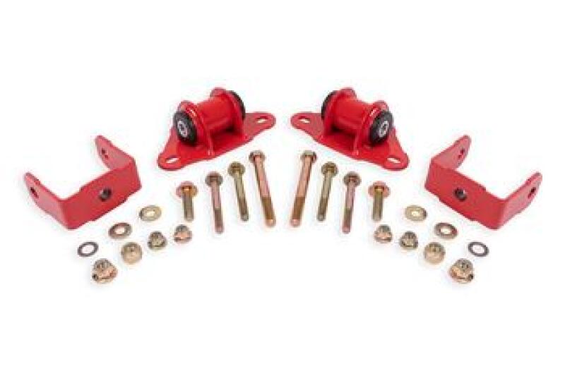 BMR Suspension BMR 14-19 Chevrolet Corvette Transmission/Differential Mount - Red TM571