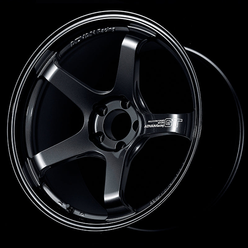 Advan GT Beyond 18X8.0 +42 5-112 Racing Titanium Black Wheel YAQB8G42MTB