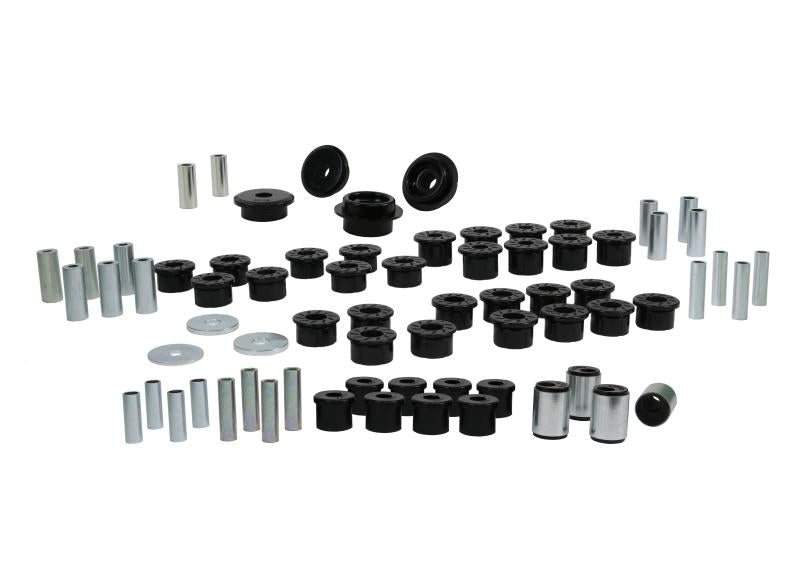Whiteline 90-05 Mazda Miata (NA/NB Chassis) Front + Rear Vehicle Essentials Kit WEK100