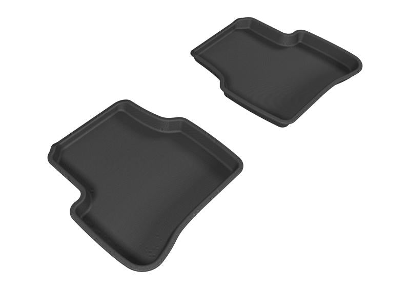 3D MAXpider 2006-2010 Volkswagen Passat Kagu 2nd Row Floormats - Gray L1VW01521501
