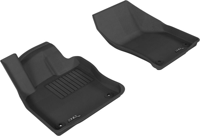 3D MAXpider 2015-2018 Volkswagen Golf Kagu 1st Row Floormat - Gray L1VW05011501