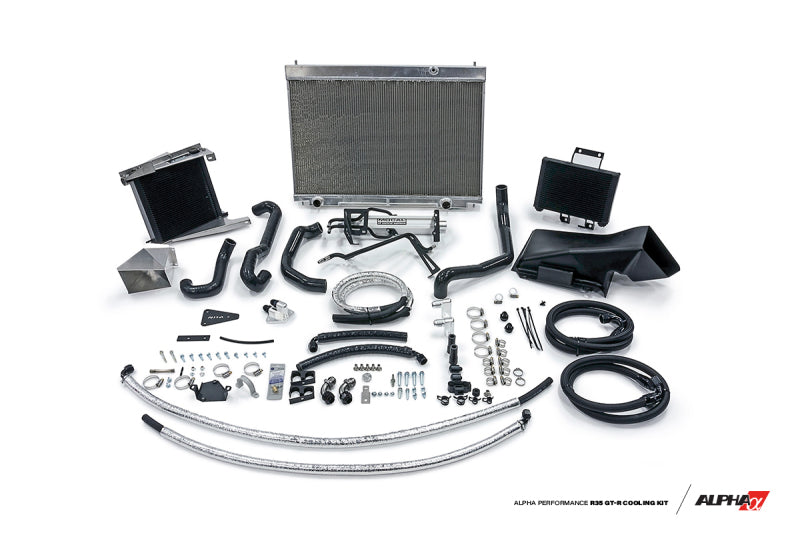AMS Performance 12-14 Nissan GT-R R35 Alpha Cooling Package - Race System ALP.07.02.0001-4