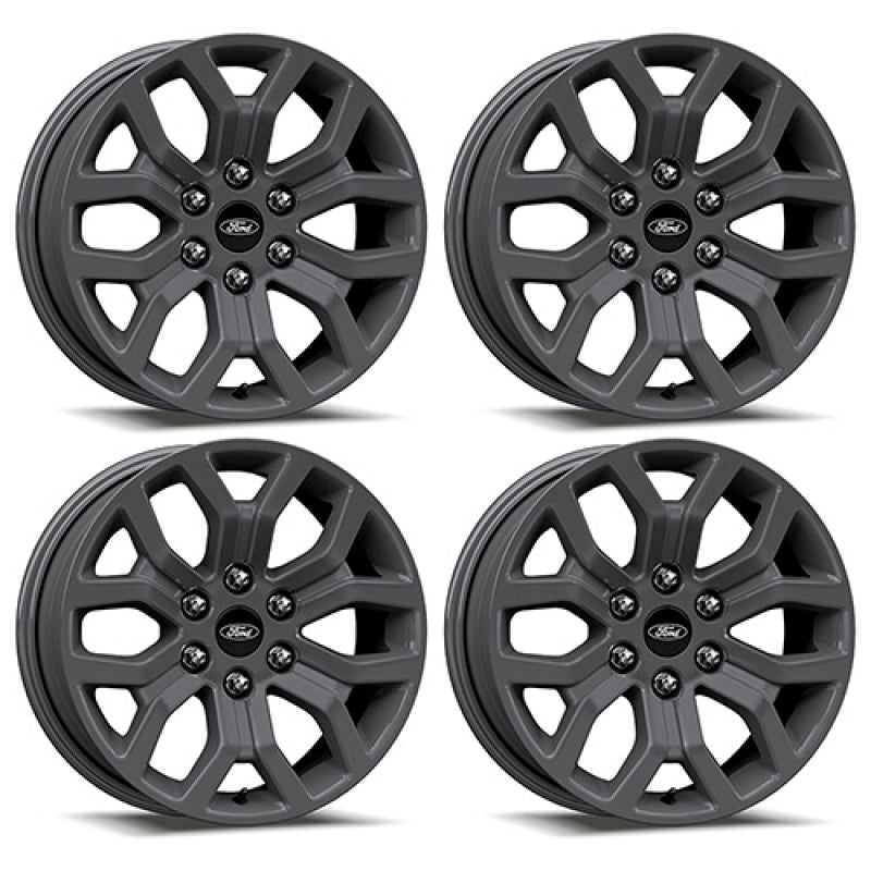 Ford Racing 2024 F-150 18x7.5in Wheel Kit - Matte Gray M-1007K-1875GA