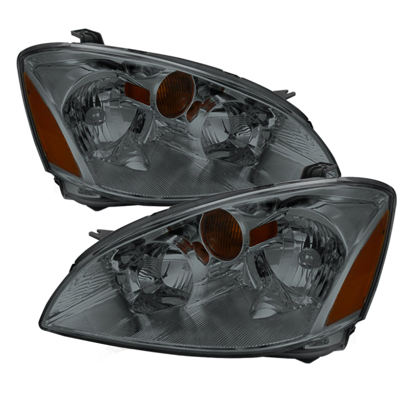 SPYDER Xtune Nissan Altima 02-04 Crystal Headlights Smoke HD-JH-NA02-AM-SM 9024009