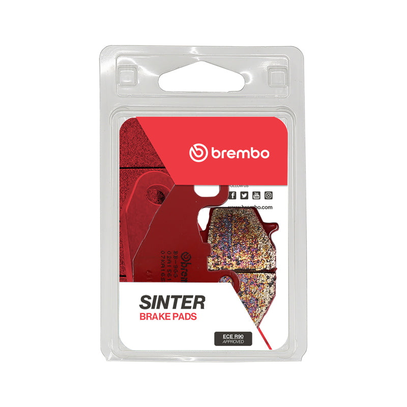 Brembo OE 11-11 Kawasaki Ninja R Left 400cc Brake Pad - Rear 07KA16SP