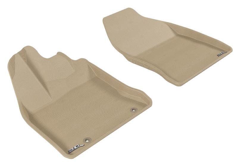 3D MAXpider 2011-2017 Lexus CT Hybrid Kagu 1st Row Floormat - Tan L1LX02211502