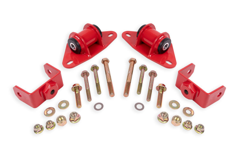 BMR Suspension BMR 14-19 Chevrolet Corvette Motor Mount Kit - Red MM571R