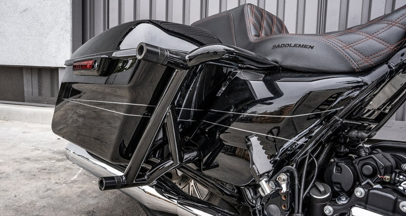 Burly Brand 14-Up Touring Brawler Kit Rear - Black SA-3013-002