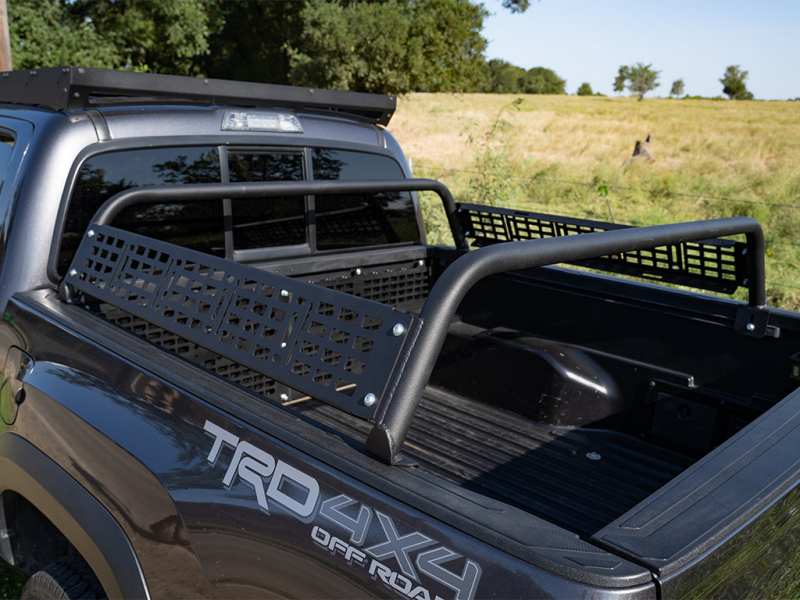 Cali Raised LED Cali Raised 05-23 Toyota Tacoma Overland Bed Bars - 11 Bars Molle Panel Powder Coat Finish CR3690