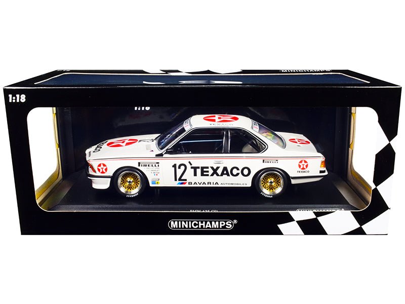 BMW 635 CSi #12 C. Ballot-Lena - R. Metge - J. C. Andruet "Texaco" 24H of Spa (1985) Limited Edition to 300 pieces Worldwide 1/18 Diecast Model Car by Minichamps free shipping USA