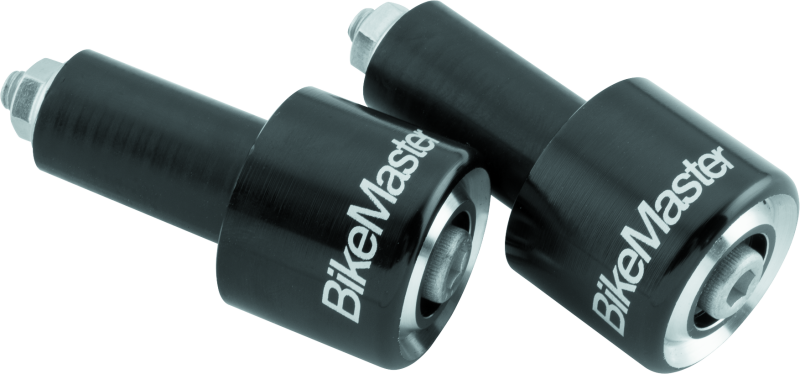 BikeMaster Anodized Aluminum Barend Pair - Black 152127