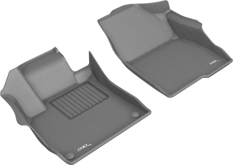 3D MAXpider 2018-2020 Honda Accord Kagu 1st Row Floormat - Gray L1HD09811501