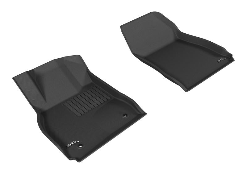 3D MAXpider 2013-2019 Cadillac XTS Kagu 1st Row Floormat - Gray L1CD01111501