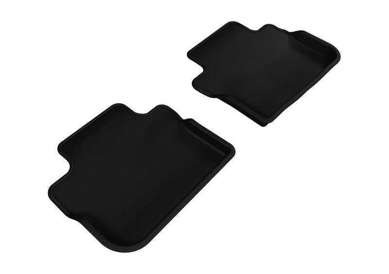 3D MAXpider 2009-2013 Cadillac CTS Kagu 2nd Row Floormats - Black L1CD00721509