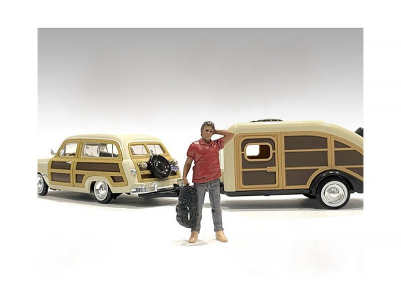"Campers" Figure 4 for 1/24 Scale Models by American Diorama free shipping USA