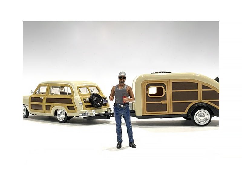 "Campers" Figure 5 for 1/18 Scale Models by American Diorama free shipping USA