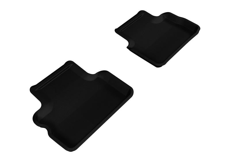 3D MAXpider 2008-2014 Mini Clubman Kagu 2nd Row Floormats - Black L1MN00821509