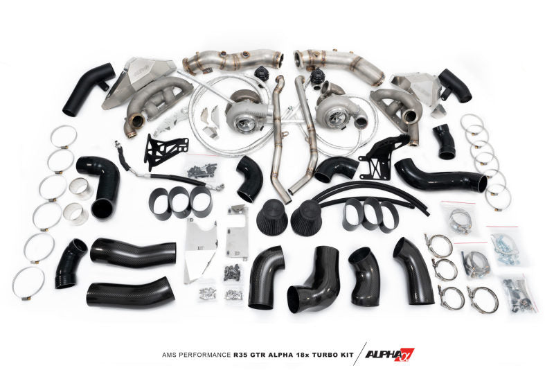 AMS Performance Alpha 18X R35 GTR Turbo Kit with 1.01 A/R Housing (G35 1050) ALP.07.14.0120-2