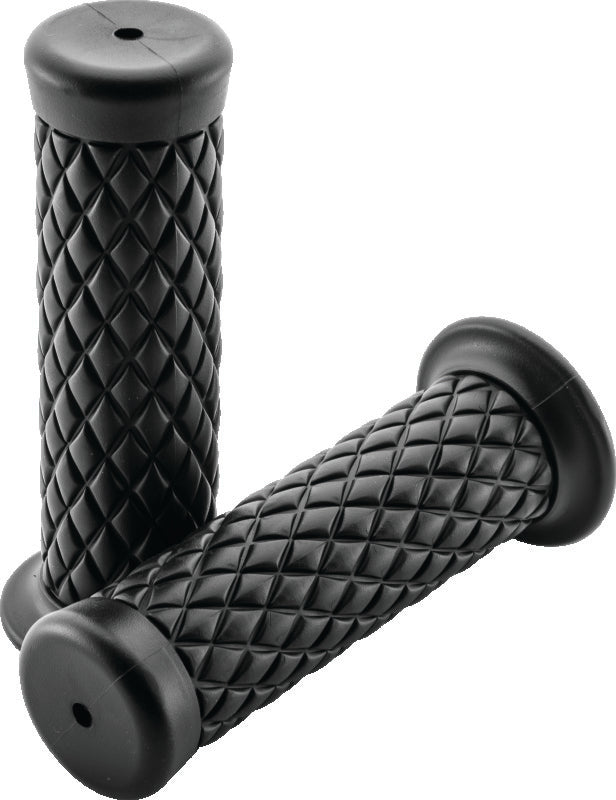 Bikers Choice Quilted Grip 1In Black 485801