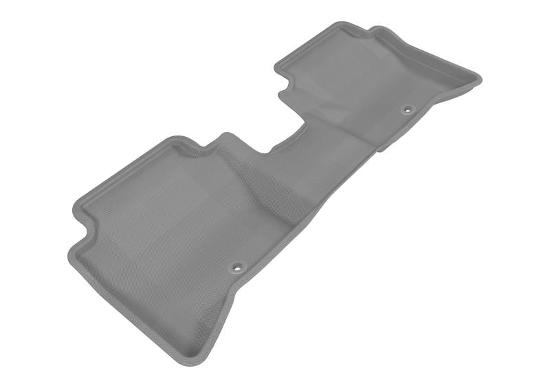 3D MAXpider 2014-2017 Kia Rio/Rio5 Kagu 2nd Row Floormats - Gray L1KA03721501
