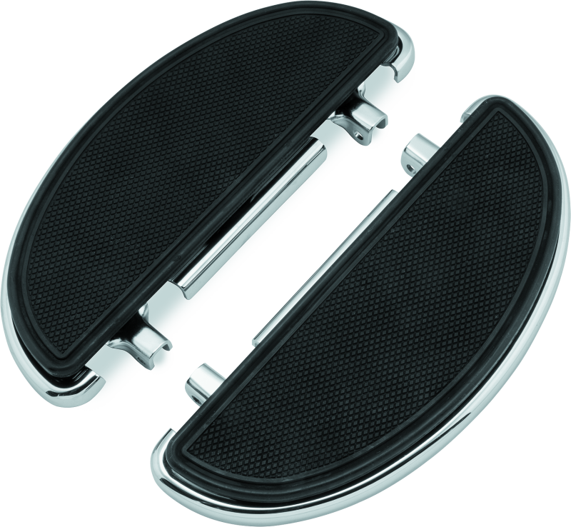 Bikers Choice Half-Moon Floorboard Kit Chr 480624