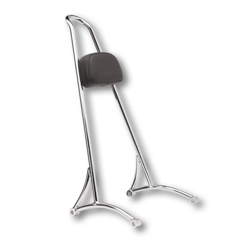 Burly Brand Tall Sissy Bar 20in - Chrome B13-1501C