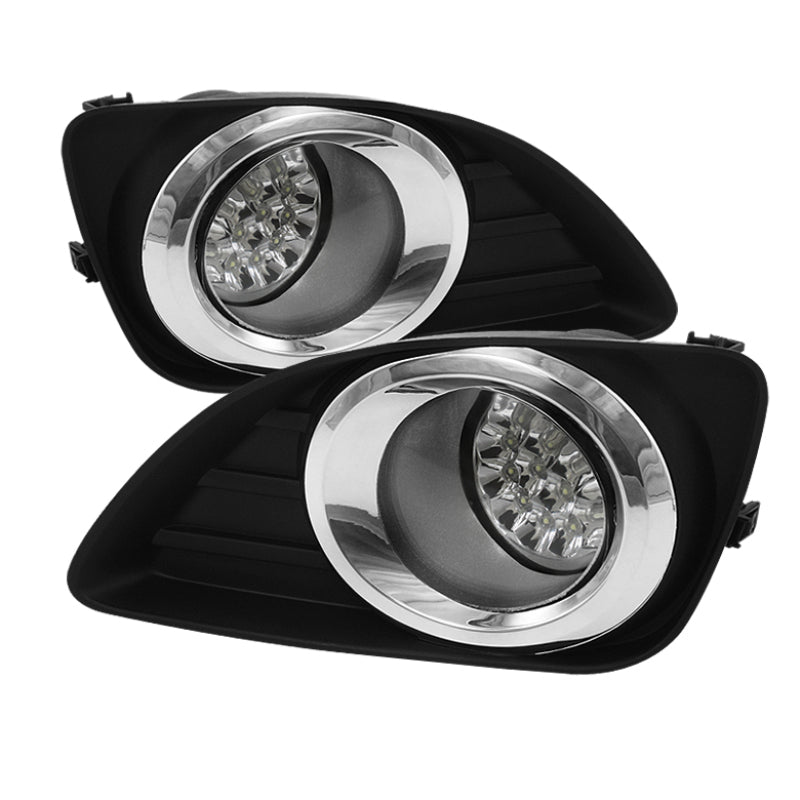 SPYDER Toyota Camry 10-11 LED Fog Lights w/Switch Clear FL-LED-TCAM2010-C 5038456