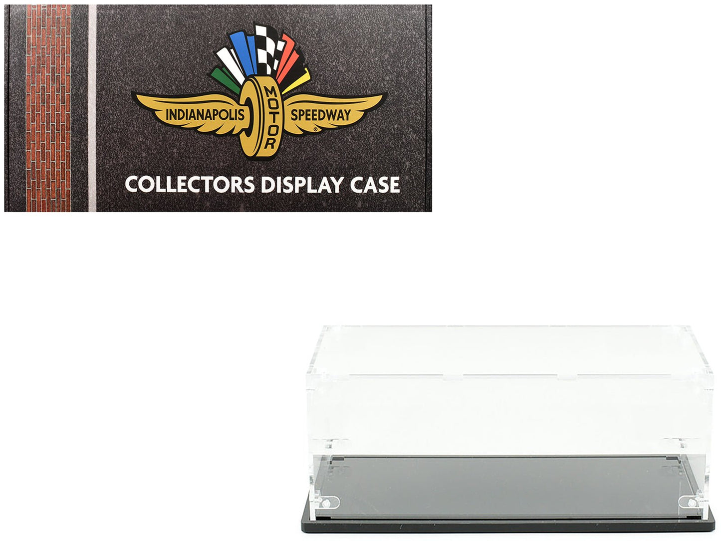 Collectible Display Show Case "Yard of Bricks - Indianapolis Motor Speedway" for 1/18 Scale Model Cars by IXO Models free shipping USA