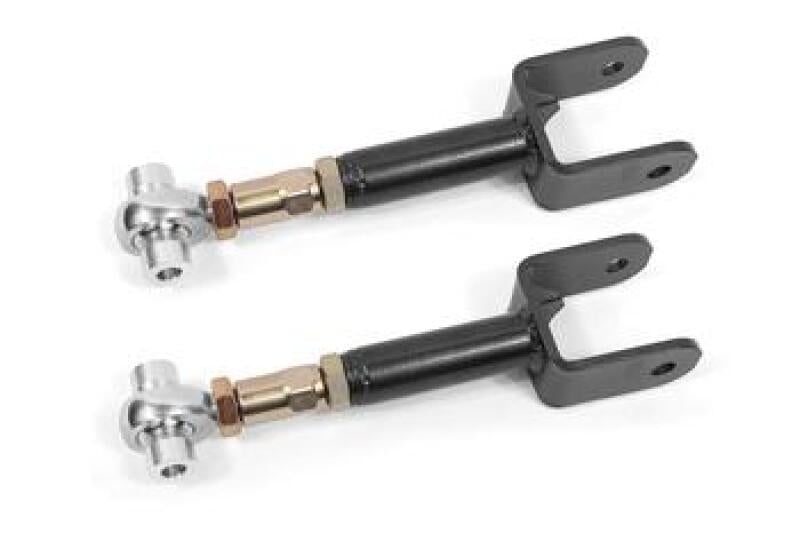 BMR Suspension BMR 78-87 G-Body Upper Control Arms DOM On-car Adj Rod Ends - Black Hammertone UCA463H