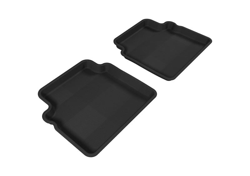 3D MAXpider 2007-2011 Chevrolet Aveo Kagu 2nd Row Floormats - Gray L1CH00821501