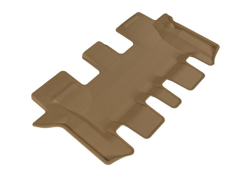 3D MAXpider 2016-2020 Kia Sorento 7-Seat Kagu 3rd Row Floormats - Tan L1KA03031502