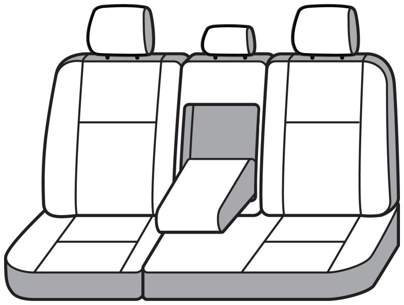 Covercraft 17-18 Ford F250+ Carhartt PrecisionFit Custom Second Row Seat Covers - Brown GTF637CABN