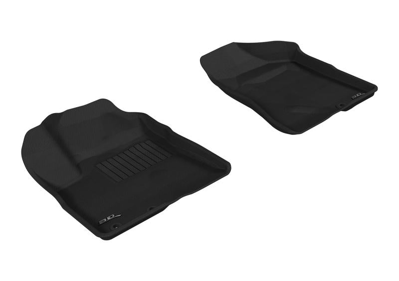 3D MAXpider 2011-2013 Kia Sorento 7-Seats Kagu 1st Row Floormat - Gray L1KA00911501